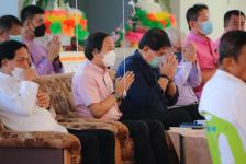 โรงเรียนกีฬาเทศบาลนครแม่สอด จัดพิธีทำบุญอาคารเรียนหลังใหม่ และทอดผ้าป่าสามัคคีเพื่อการศึกษา พร้อมทั้งสืบชะตาหลวง