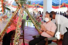 โรงเรียนกีฬาเทศบาลนครแม่สอด จัดพิธีทำบุญอาคารเรียนหลังใหม่ และทอดผ้าป่าสามัคคีเพื่อการศึกษา พร้อมทั้งสืบชะตาหลวง