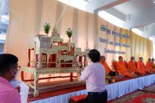 โรงเรียนกีฬาเทศบาลนครแม่สอด จัดพิธีทำบุญอาคารเรียนหลังใหม่ และทอดผ้าป่าสามัคคีเพื่อการศึกษา พร้อมทั้งสืบชะตาหลวง