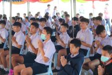 โรงเรียนกีฬาเทศบาลนครแม่สอด จัดพิธีทำบุญอาคารเรียนหลังใหม่ และทอดผ้าป่าสามัคคีเพื่อการศึกษา พร้อมทั้งสืบชะตาหลวง