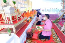 โรงเรียนกีฬาเทศบาลนครแม่สอด จัดพิธีทำบุญอาคารเรียนหลังใหม่ และทอดผ้าป่าสามัคคีเพื่อการศึกษา พร้อมทั้งสืบชะตาหลวง