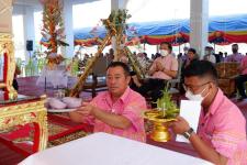 โรงเรียนกีฬาเทศบาลนครแม่สอด จัดพิธีทำบุญอาคารเรียนหลังใหม่ และทอดผ้าป่าสามัคคีเพื่อการศึกษา พร้อมทั้งสืบชะตาหลวง