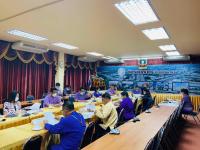 เข้าร่วมประชุมคณะกรรมการช่วยเหลือประชาชนขององค์กรส่วนท้องถิ่นเทศบาลนครแม่สอด เพื่อร่วมการพิจารณาให้ความช่วยเหลือผู้ประสบอัคคีภัย 