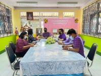 กองการศึกษาเทศบาลนครแม่สอดเข้านิเทศติดตามการจัดประสบการณ์การเรียนรู้ครูศูนย์พัฒนาการเรียนรู้โรงเรียนเทศบาลวัดมณีไพรสณฑ์