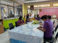 กองการศึกษาเทศบาลนครแม่สอดเข้านิเทศติดตามการจัดประสบการณ์การเรียนรู้ครูศูนย์พัฒนาการเรียนรู้โรงเรียนเทศบาลวัดมณีไพรสณฑ์