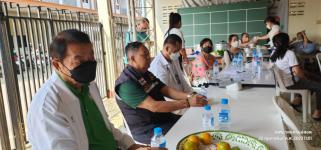 เข้าร่วมกิจกรรมผู้สูงอายุและประชุมประจำเดือน กุมภาพันธ์ 2566 เพื่อพบปะ พูดคุย และทำกิจกรรมร่วมกัน