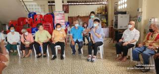 เข้าร่วมกิจกรรมผู้สูงอายุและประชุมประจำเดือน กุมภาพันธ์ 2566 เพื่อพบปะ พูดคุย และทำกิจกรรมร่วมกัน