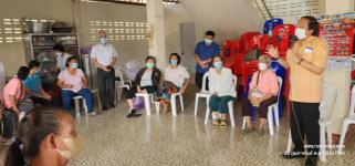 เข้าร่วมกิจกรรมผู้สูงอายุและประชุมประจำเดือน กุมภาพันธ์ 2566 เพื่อพบปะ พูดคุย และทำกิจกรรมร่วมกัน