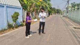 ฝ่ายพัฒนาชุมชนได้ลงพื้นสำรวจข้อมูลครัวเรือนที่ตกเกณฑ์ จปฐ.และได้รับการช่วยเหลือจากเทศบาลเรียบร้อยแล้ว เพื่อนำมาบันทึกข้อมูลงานแก้จนในทุกพื้นที่ผ่านระบบ MOI WAR ROOM ต่อไป