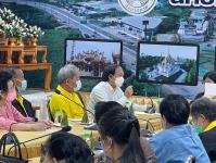 เข้าร่วมประชุมกับชมรมผู้สูงอายุ ทน.แม่สอด ณ ห้องประชุมโกเมน