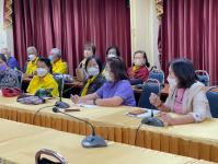 เข้าร่วมประชุมกับชมรมผู้สูงอายุ ทน.แม่สอด ณ ห้องประชุมโกเมน