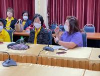 เข้าร่วมประชุมกับชมรมผู้สูงอายุ ทน.แม่สอด ณ ห้องประชุมโกเมน