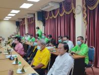 เข้าร่วมประชุมกับชมรมผู้สูงอายุ ทน.แม่สอด ณ ห้องประชุมโกเมน