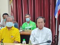 เข้าร่วมประชุมกับชมรมผู้สูงอายุ ทน.แม่สอด ณ ห้องประชุมโกเมน