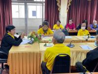 เข้าร่วมประชุมกับชมรมผู้สูงอายุ ทน.แม่สอด ณ ห้องประชุมโกเมน