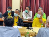 เข้าร่วมประชุมกับชมรมผู้สูงอายุ ทน.แม่สอด ณ ห้องประชุมโกเมน