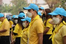 กองยุทธศาสตร์และงบประมาณ เข้าร่วมกิจกรรมจิตอาสาพัฒนาวัดเนื่องในวันมาฆบูชา ประจำปี 2566