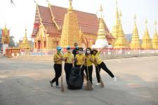 กองยุทธศาสตร์และงบประมาณ เข้าร่วมกิจกรรมจิตอาสาพัฒนาวัดเนื่องในวันมาฆบูชา ประจำปี 2566