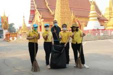 กองยุทธศาสตร์และงบประมาณ เข้าร่วมกิจกรรมจิตอาสาพัฒนาวัดเนื่องในวันมาฆบูชา ประจำปี 2566