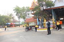 กองยุทธศาสตร์และงบประมาณ เข้าร่วมกิจกรรมจิตอาสาพัฒนาวัดเนื่องในวันมาฆบูชา ประจำปี 2566