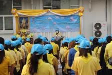 กองยุทธศาสตร์และงบประมาณ เข้าร่วมกิจกรรมจิตอาสาพัฒนาวัดเนื่องในวันมาฆบูชา ประจำปี 2566