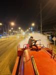 ดับเพลิงนครแม่สอด ออกฉีดล้างถนน เพื่อลดฝุ่น pm2.5 ถนนชุมชนร่วมแรง
