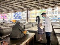 ลงพื้นที่เยี่ยมบุคคลไร้บ้านในพื้นที่ เพื่อจัดเก็บฐานข้อมูลบุคคลในการวางแผนด้านการพัฒนาคุณภาพชีวิตต่อไป