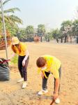 กองคลัง เข้าร่วมกิจกรรมจิตอาสาพฒนาวัด เนื่องในวันมาฆบูชา
