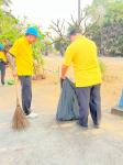 กองคลัง เข้าร่วมกิจกรรมจิตอาสาพฒนาวัด เนื่องในวันมาฆบูชา