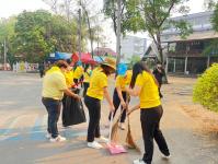 กองคลัง เข้าร่วมกิจกรรมจิตอาสาพฒนาวัด เนื่องในวันมาฆบูชา