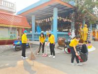 กองคลัง เข้าร่วมกิจกรรมจิตอาสาพฒนาวัด เนื่องในวันมาฆบูชา