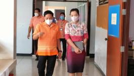 คณะผู้บริหารเทศบาลนครแม่สอด ตรวจเยี่ยมสนามสอบปลายภาคเรียน ประจำปีการศึกษา 2565 นักเรียนในโรงเรียนในสังกัดเทศบาลนครแม่สอด