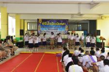 พิธีปัจฉิมนิเทศนักเรียนชั้นประถมศึกษาปีที่ 6 และชั้นมัธยมศึกษาปีที่ 3 โรงเรียนเทศบาลวัดมณีไพรสณฑ์ 