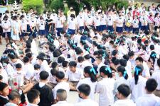 โรงเรียนเทศบาลวัดชุมพลคีรี จัดงานปัจฉิมนิเทศนักเรียนชั้นประถมศึกษาปีที่ 6 และมัธยมศึกษาปีที่ 3 ประจำปีการศึกษา 2565