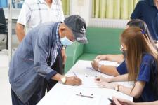 เทศบาลนครแม่สอด จัดการประชุมซักซ้อมการจัดงานประเพณีสงกรานต์ ประจำปีงบประมาณ พ.ศ. 2566