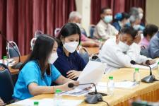 เทศบาลนครแม่สอด จัดการประชุมซักซ้อมการจัดงานประเพณีสงกรานต์ ประจำปีงบประมาณ พ.ศ. 2566