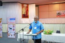 ร่วมพิธีเปิดโครงการอบรมให้ความรู้การป้องกันโรคพิษสุนัขบ้าในพื้นที่เขตเทศบาลนครแม่สอด ประจำปีงบประมาณ พ.ศ.2566