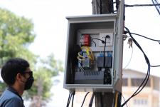 ทน.แม่สอด ตรวจรับโครงการจัดซื้อระบบกล้องโทรทัศน์วงจรปิด (CCTV) พร้อมติดตั้งในเขตเทศบาลนครแม่สอด