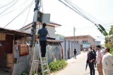 ทน.แม่สอด ตรวจรับโครงการจัดซื้อระบบกล้องโทรทัศน์วงจรปิด (CCTV) พร้อมติดตั้งในเขตเทศบาลนครแม่สอด