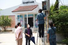 ทน.แม่สอด ตรวจรับโครงการจัดซื้อระบบกล้องโทรทัศน์วงจรปิด (CCTV) พร้อมติดตั้งในเขตเทศบาลนครแม่สอด