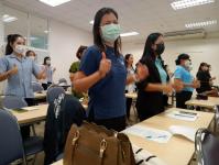 พนักงานครู ศพด.โรงเรียนเทศบาลวัดมณีไพรสณฑ์ และศพด.โรงเรียนเทศบาลวัดดอนแก้วเข้าร่วมประชุมชี้แจงการดำเนินงานขับเคลื่อนตำบลมหัศจรรย์ 1000 วัน Plus 2500 วัน จังหวัดตาก