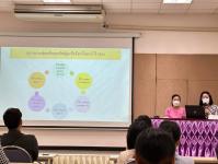 พนักงานครู ศพด.โรงเรียนเทศบาลวัดมณีไพรสณฑ์ และศพด.โรงเรียนเทศบาลวัดดอนแก้วเข้าร่วมประชุมชี้แจงการดำเนินงานขับเคลื่อนตำบลมหัศจรรย์ 1000 วัน Plus 2500 วัน จังหวัดตาก