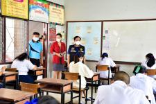 โรงเรียนเทศบาลเฉลิมพระเกียรติสมเด็จพระเทพรัตนราชสุดาฯ สยามบรมราชกุมารี สอบคัดเลือกนักเรียนเข้าเรียนชั้นมัธยมศึกษาปีที่ 4 ปีการศึกษา 2566