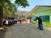 ดับเพลิงนครแม่สอด ออกให้ความรู้การป้องกันอัคคีภัยในสถานศึกษา โรงเรียนบ้านหนองน้ำเขียว ตำบลแม่กุ