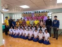 ดับเพลิงนครแม่สอด ออกให้ความรู้การป้องกันอัคคีภัยในสถานศึกษา โรงเรียนบ้านหนองน้ำเขียว ตำบลแม่กุ