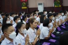 เทศบาลนครแม่สอดจัดกิจกรรมปัจฉิมนิเทศนักเรียนที่สำเร็จการศึกษา ประจำปีการศึกษา 2565