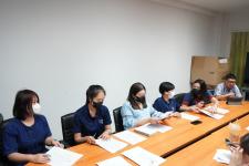 กองการศึกษาจัดประชุมเตรียมความพร้อมงานสงกรานต์ ประจำปี พ.ศ. 2566