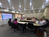 กองวิชาการและแผนงาน เข้าชี้แจงการพัฒนาปรับปรุงเว็บไซต์เทศบาลนครแม่สอด