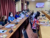 ประชุมสรุปผลการสำรวจและประเมินความจำเป็นเร่งด่วนแก่ผู้ประสบปัญหาทางสังคมในเขตเทศบาลนครแม่สอด