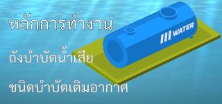 หลักการทำงานของถังบำบัดน้ำเสียชนิดบำบัดเติมอากาศ